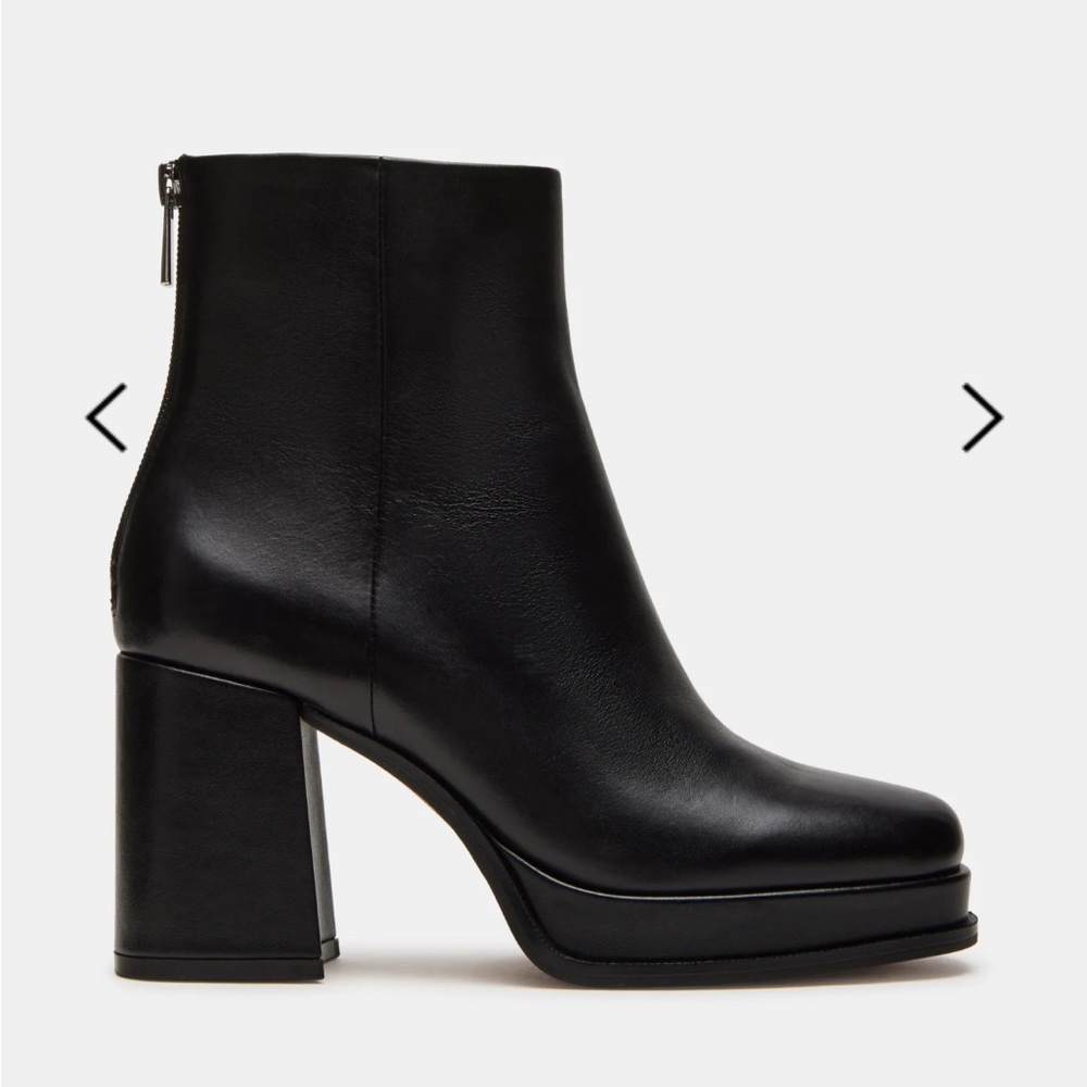 steve madden black booties